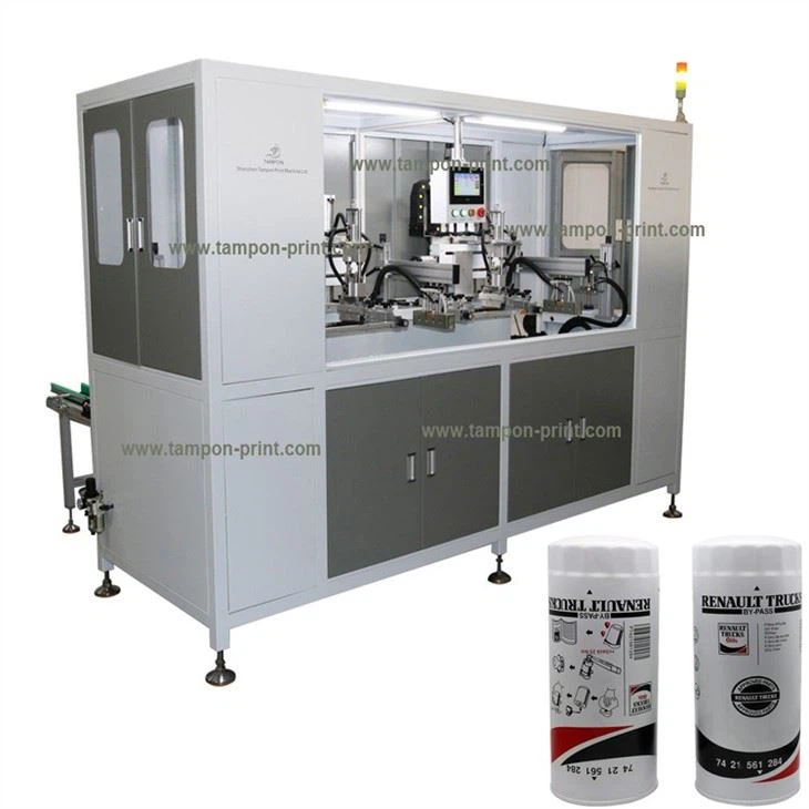 Automatic 2 Colors Screen Press Printing Machine