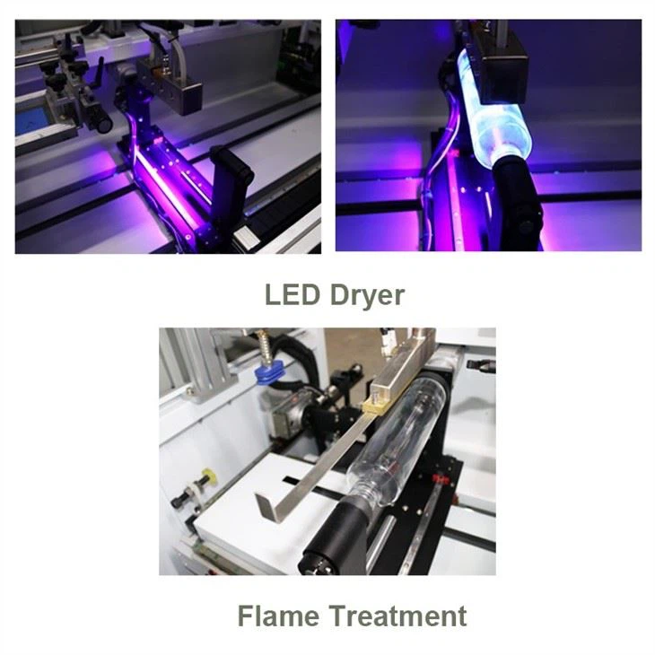 Automatic 2 Colors Screen Press Printing Machine